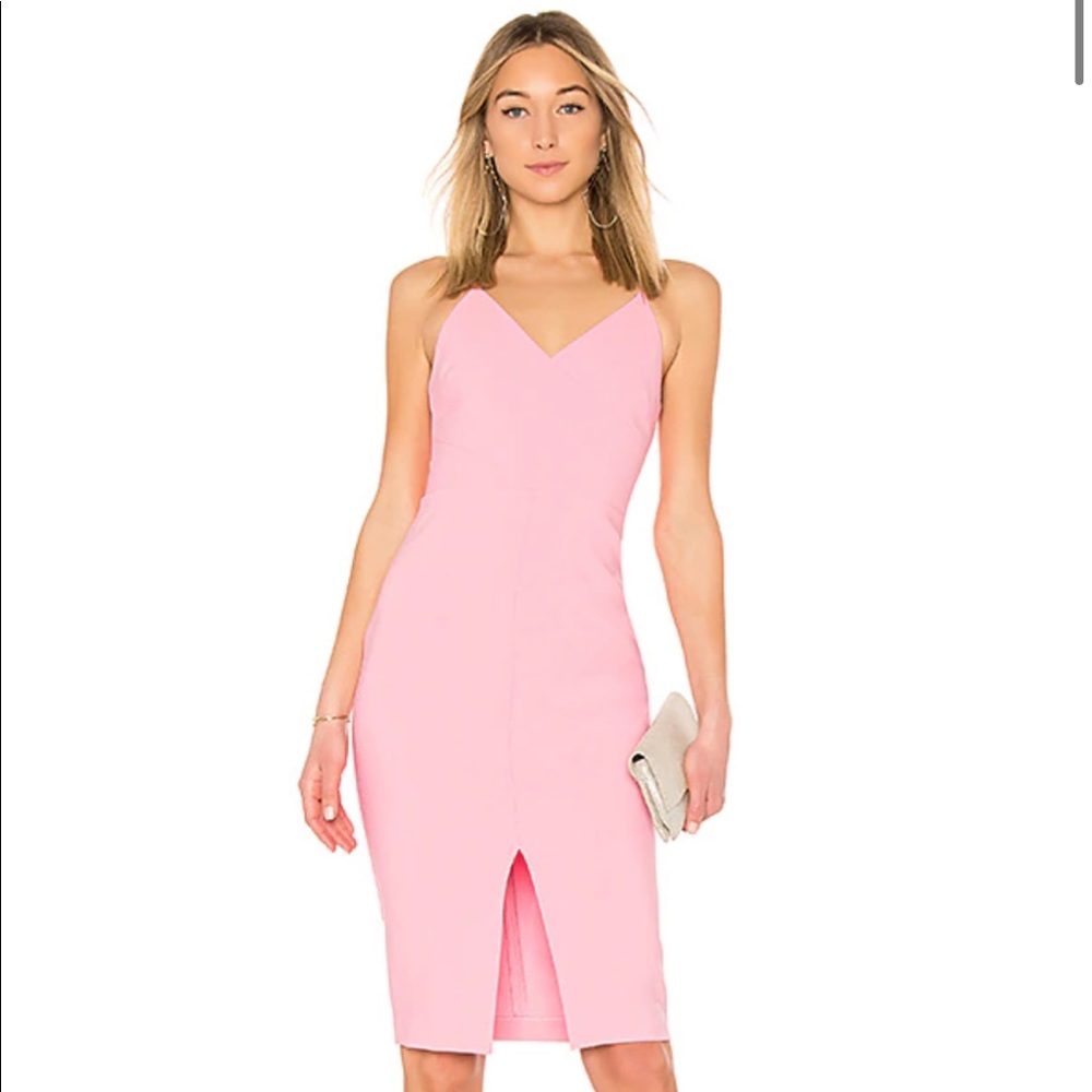 LIKELY Brooklyn Dress in Sachet Pink